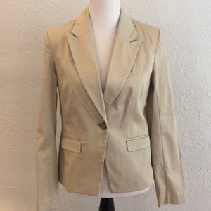 Khaki blazer jacket
